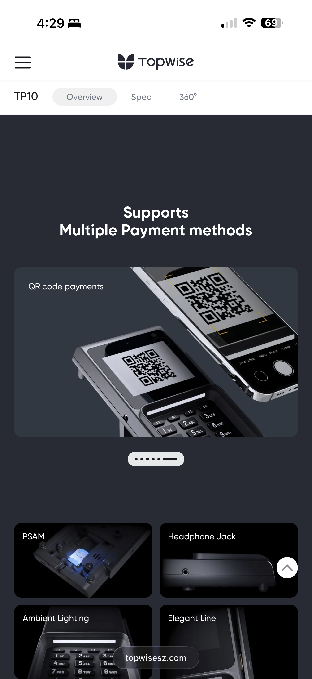 Any Display Payment Devices